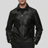 Eshan Genuine Leather Jacket For Men